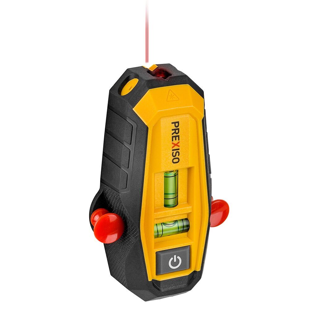 PREXISO 2-in-1 Magnetic Stud Finder with Laser Level Compact Wood&Metal Detector