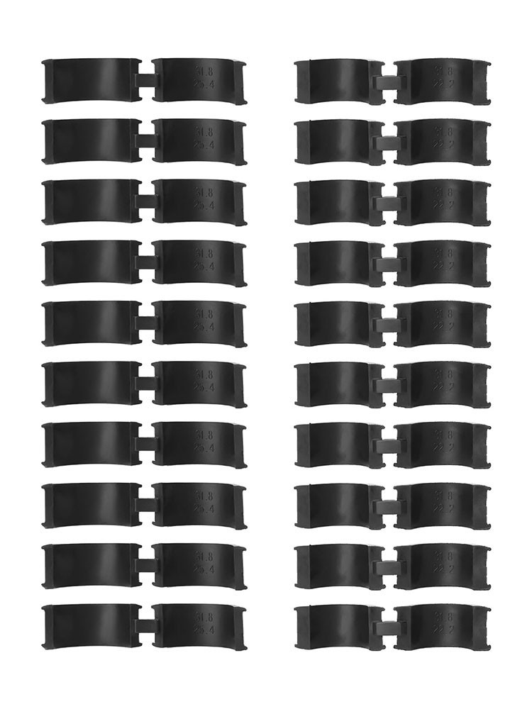 Bicycle Handlebar Stabilizing Gaskets Ideal for Various Accessories Use