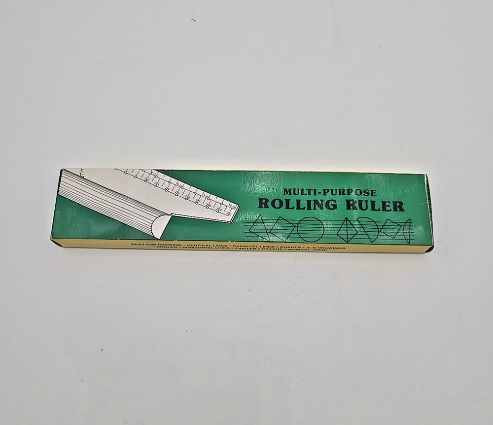 Multi-Purpose Clear Rolling Ruler