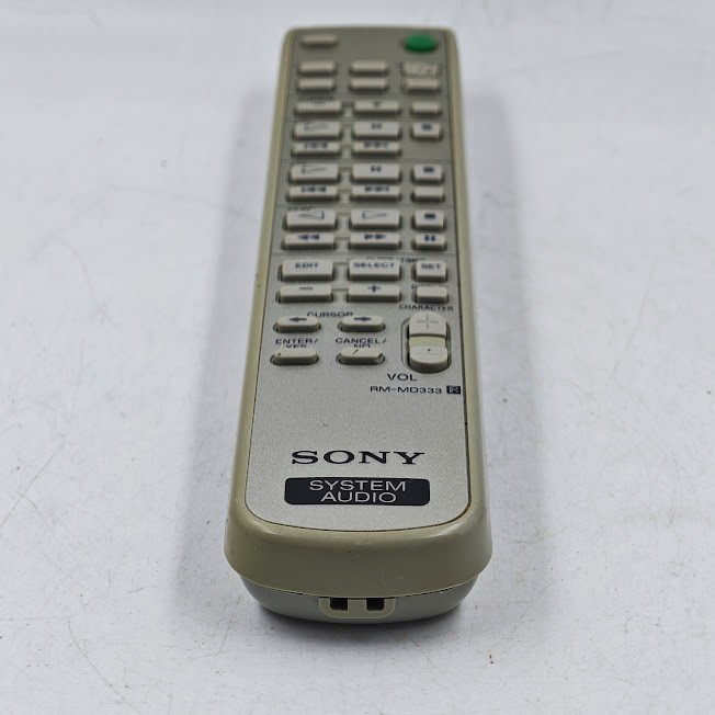 Sony Remote Control RM-MD333 - Missing Battery Lid, Used