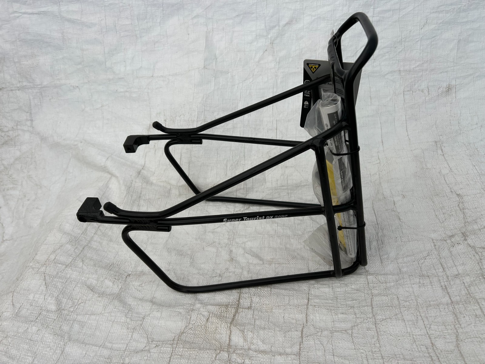 TOPEAK TA2036-B Super Tourist DX Tubular Rack w Disc Mounts (w/o Spring)