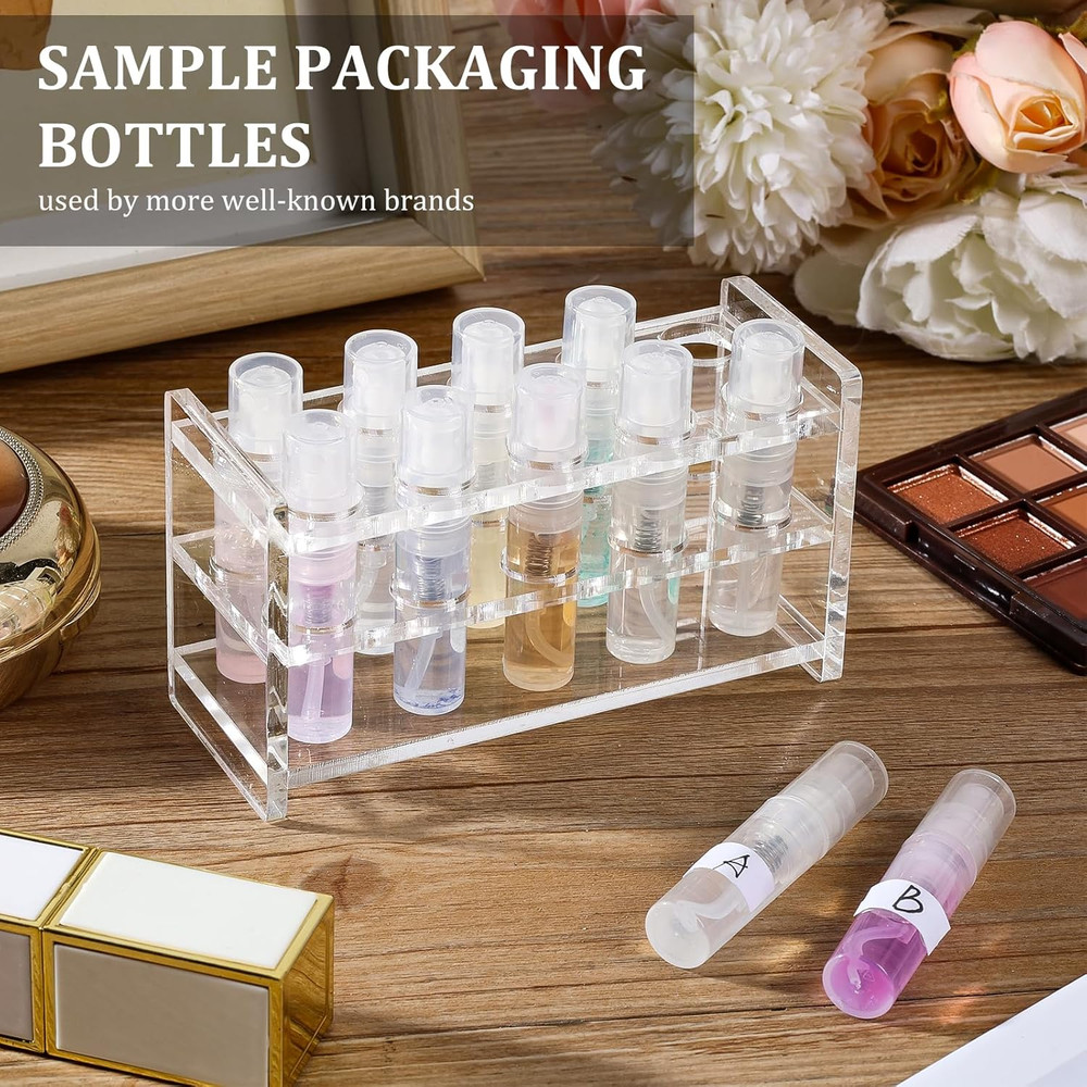 Mini Perfume Sample Bottles 10 Pack 3 Ml Plastic Small Perfume Spray Bottle Fi