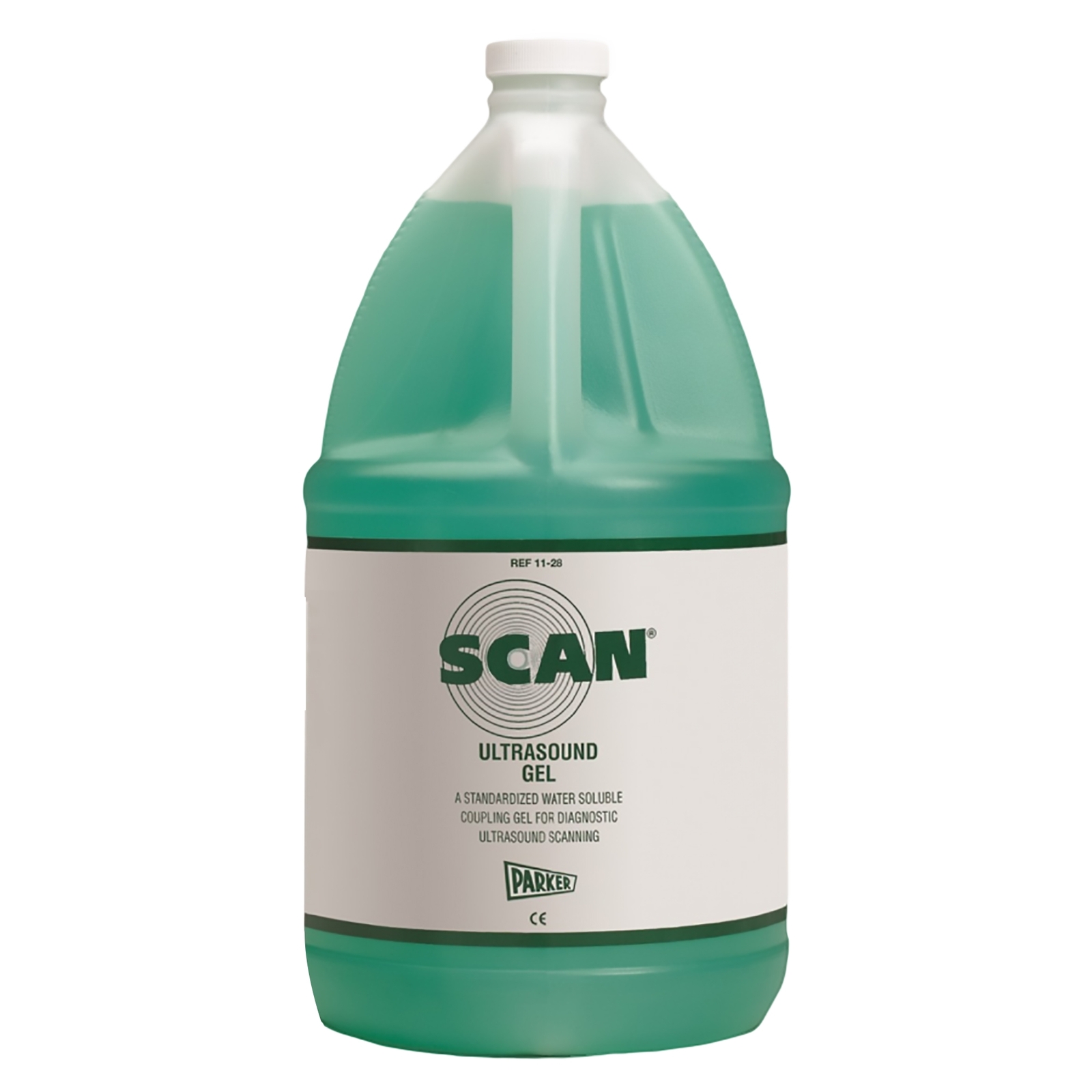 Scan Ultrasound Gel Green 1 gal. Dispenser Bottle 11-28 (4 per Case)