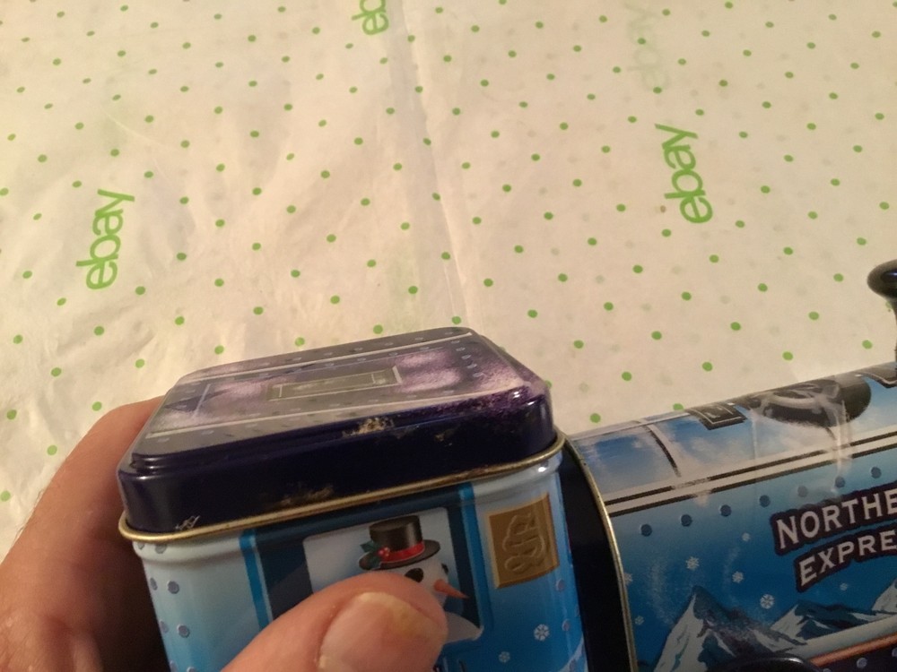 Northern express metal tin