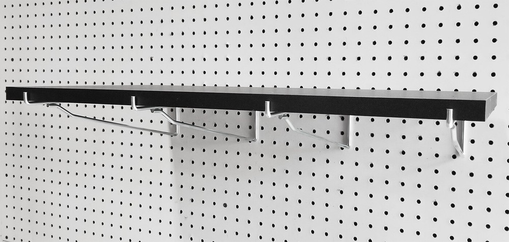 14" Pegboard Shelf Bracket, 24 Per Box