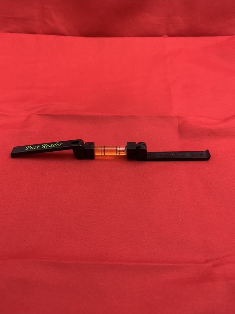 The Putt Reader Golf- Lite Green Reader Black with Instructions DH Fairways