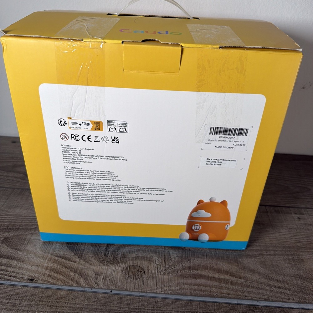 Caydo T3 Smart Drawing Projector with AI Magic, Step-by-Step Lear