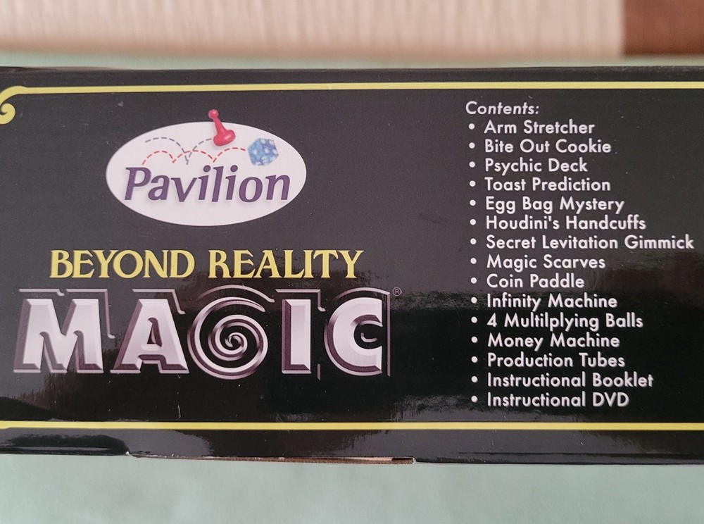 NIB Pavilion Beyond Reality Magic Set 150+ Tricks