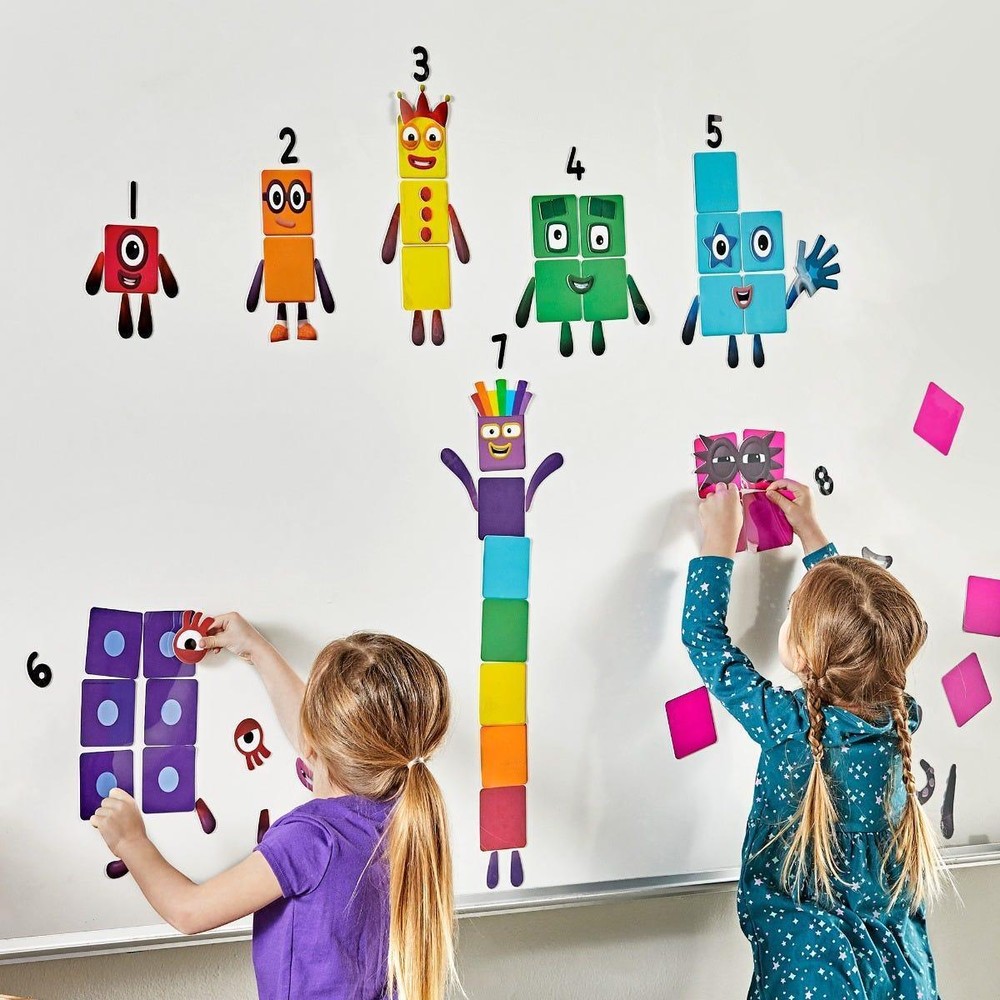 Learning Resources Numberblocks Reusable Clings
