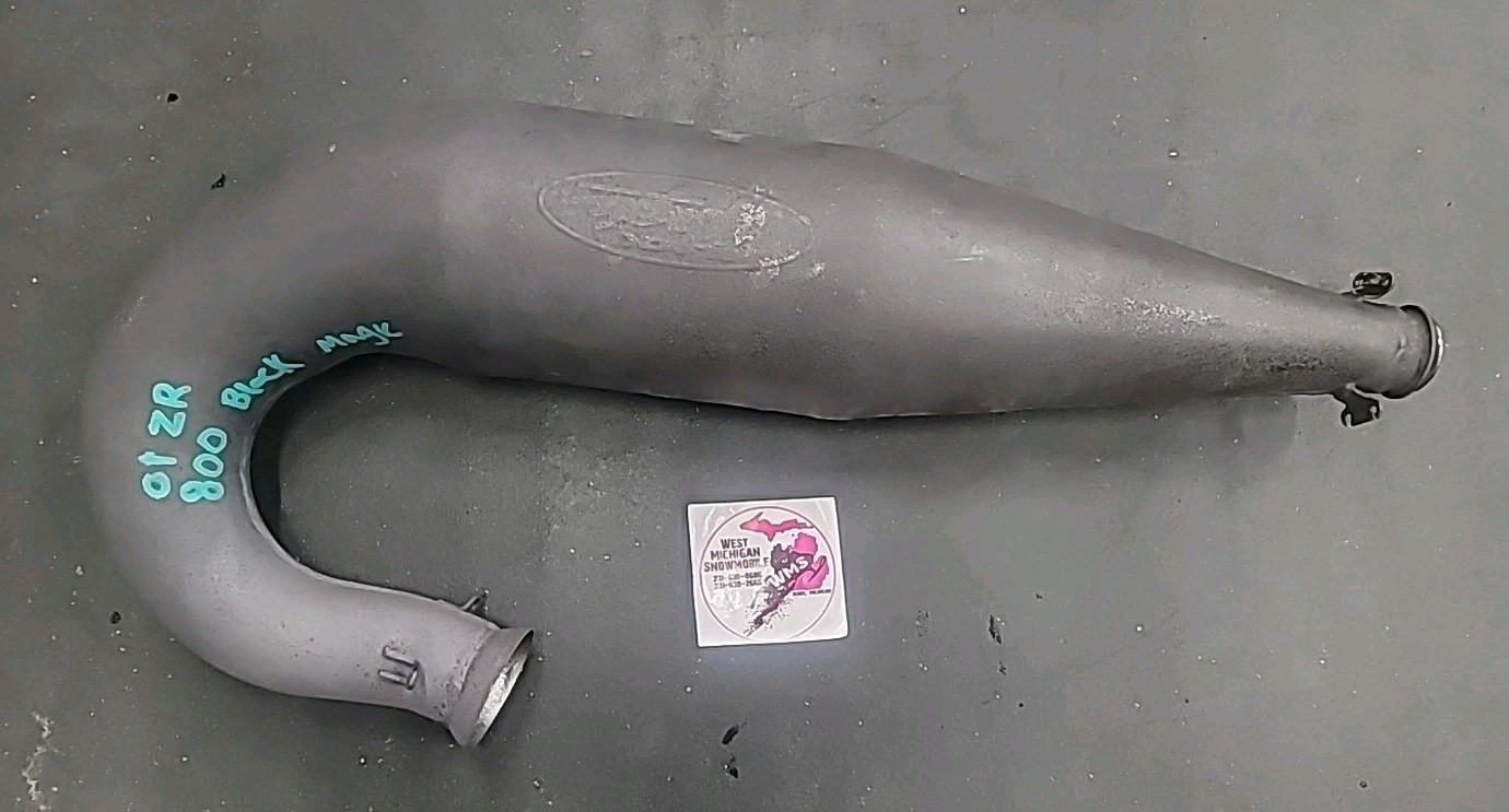 Arctic Cat ZR/ZL/Mountain Cat 800 Black Magic Exhaust Expansion Chamber Pipe