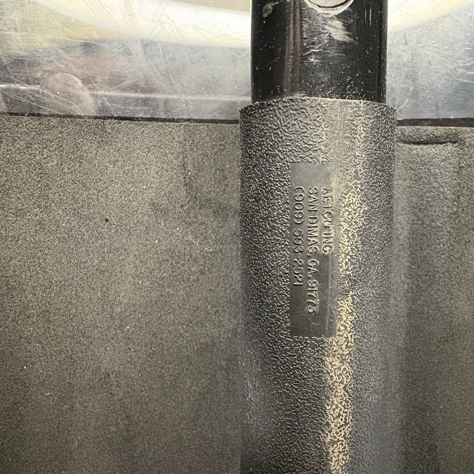 AETCO Police Riot Shield U.S.A. Made With Small Crack