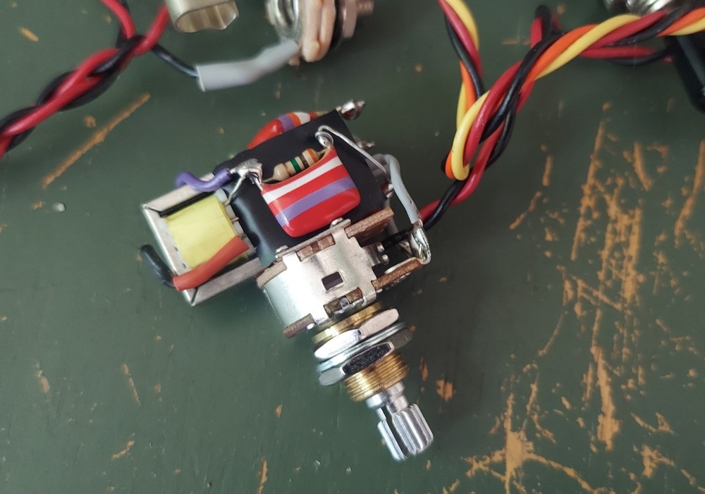 Solderless HH Wiring Harness 3/w Toggle Coil Split Custom Push Pull Tone Pot