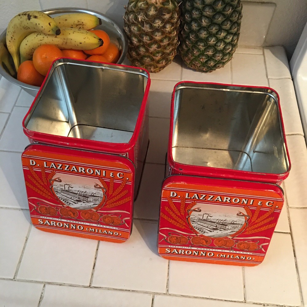 Decorative & Functional Italian Tins