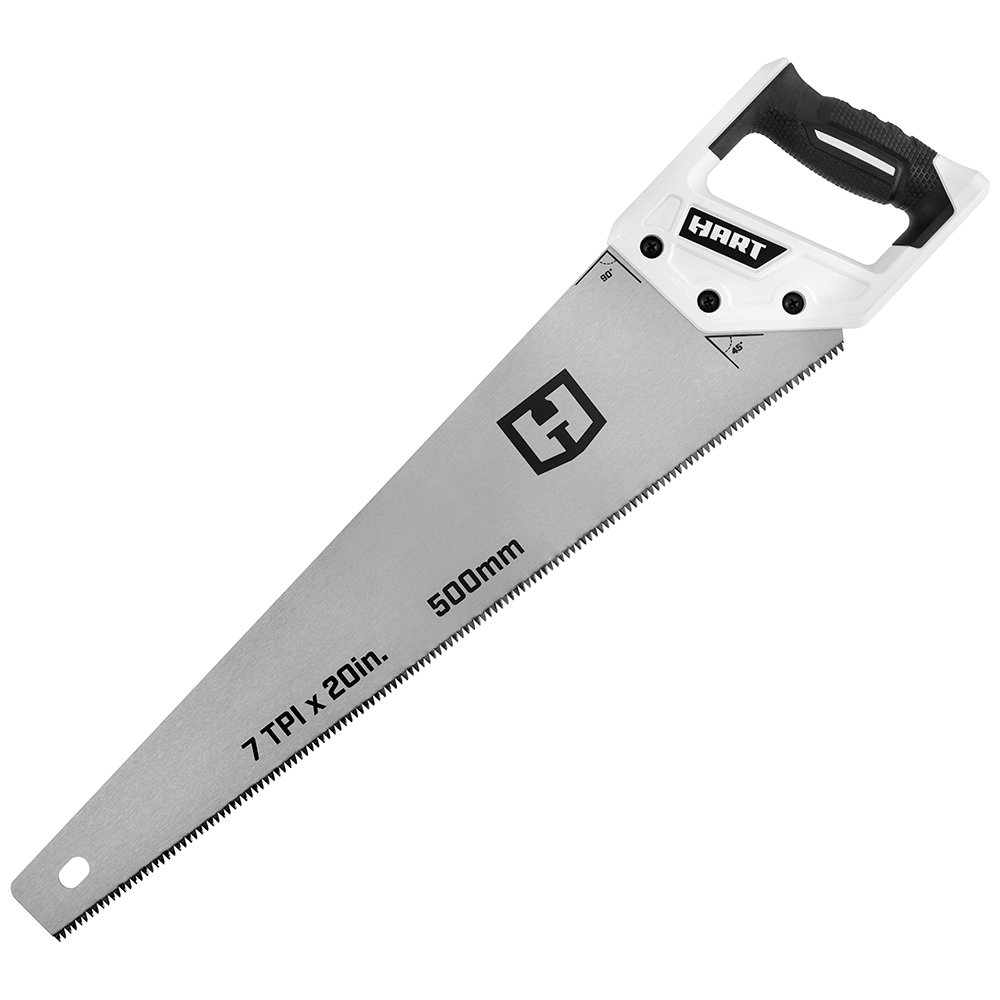 20-Inch Hand Saw with Rubber Grip Handle