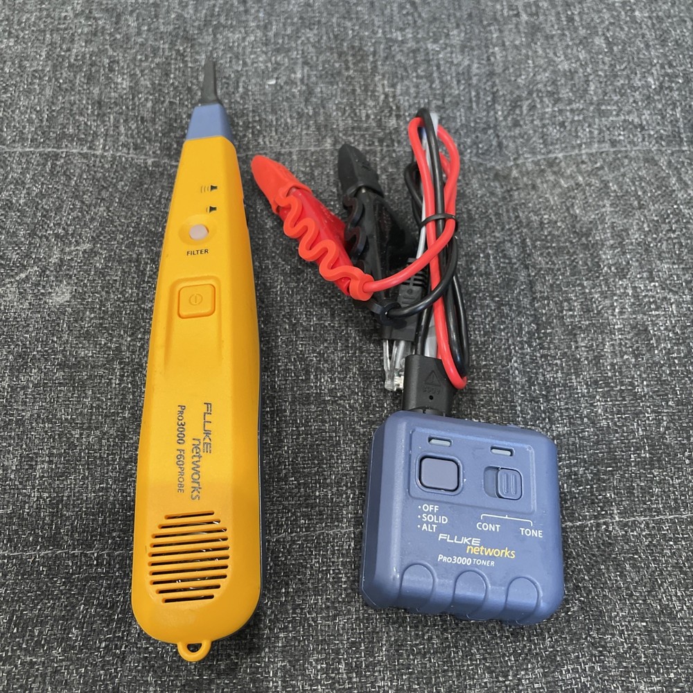 Fluke Networks PRO3000F60-KIT Tone and Probe