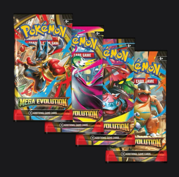 Pokemon TCG Mega Evolutions Evolution Base Booster Pack X1 PACK