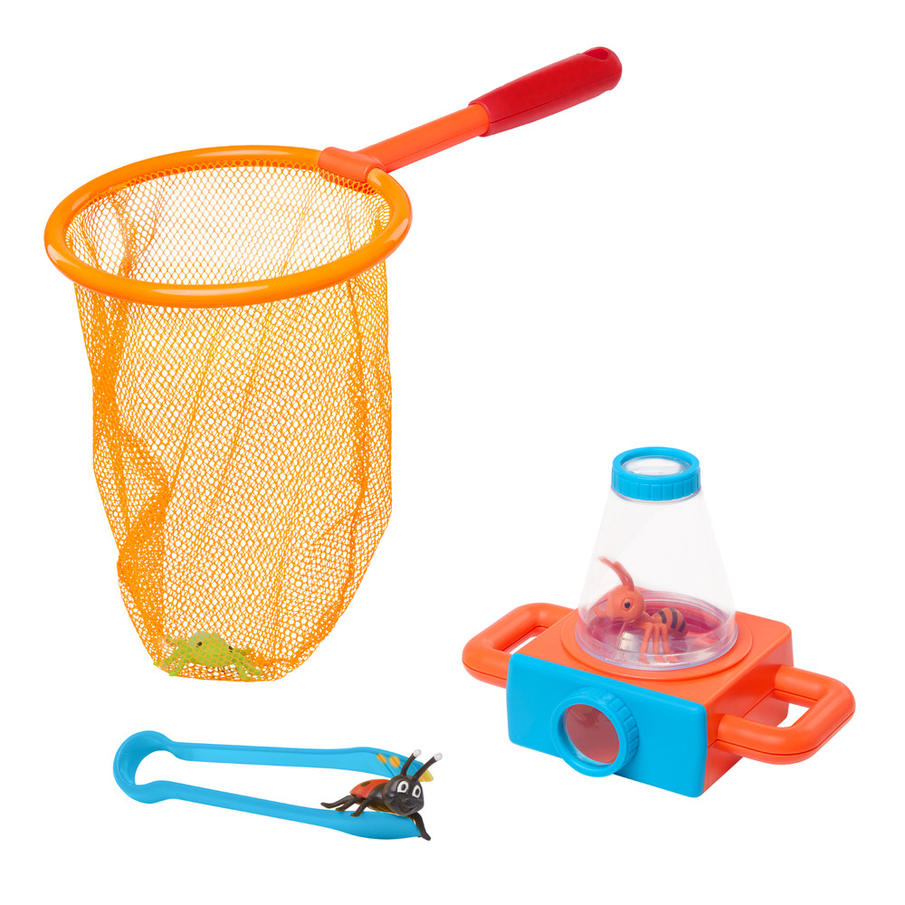 Insect Inspector Kit 9 Piece Set - Includes 2-way bug viewer
