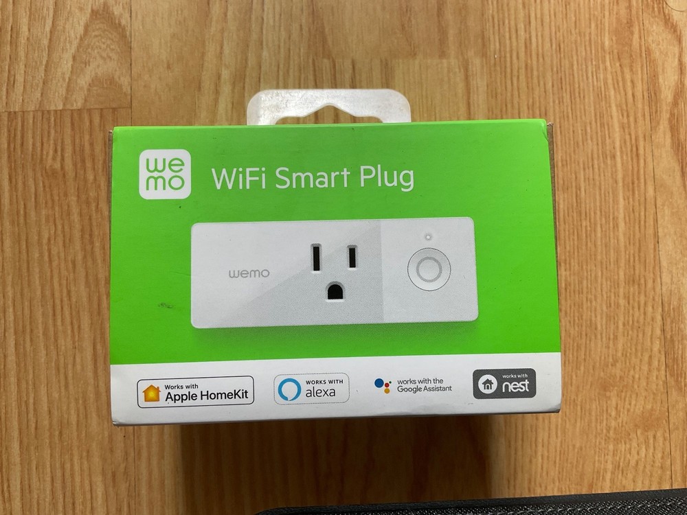 WeMo WiFi Enabled Mini Smart Plug - White (F7C063) - Never used