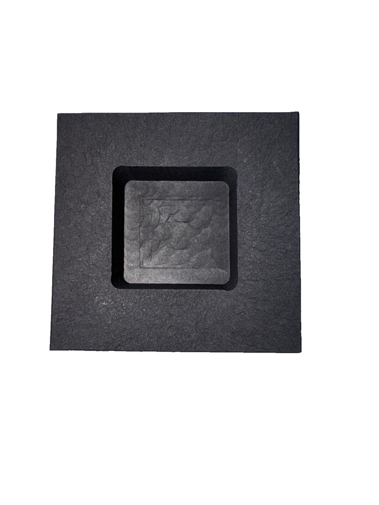 Graphite Ingot Mold For Casting 2 oz Gold Square