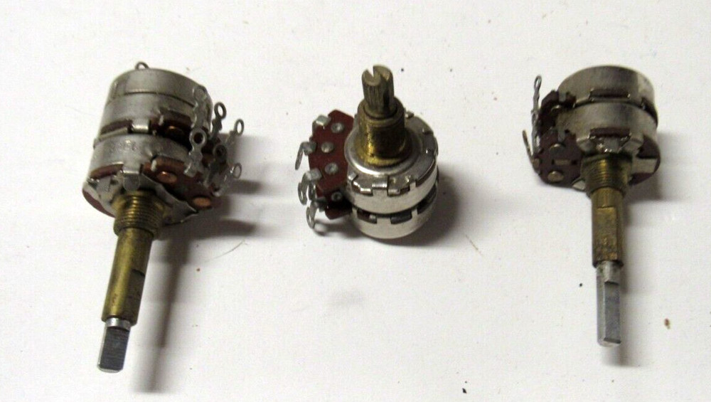 Dual Control  Concentric Potentiometers Unknown Values (3)