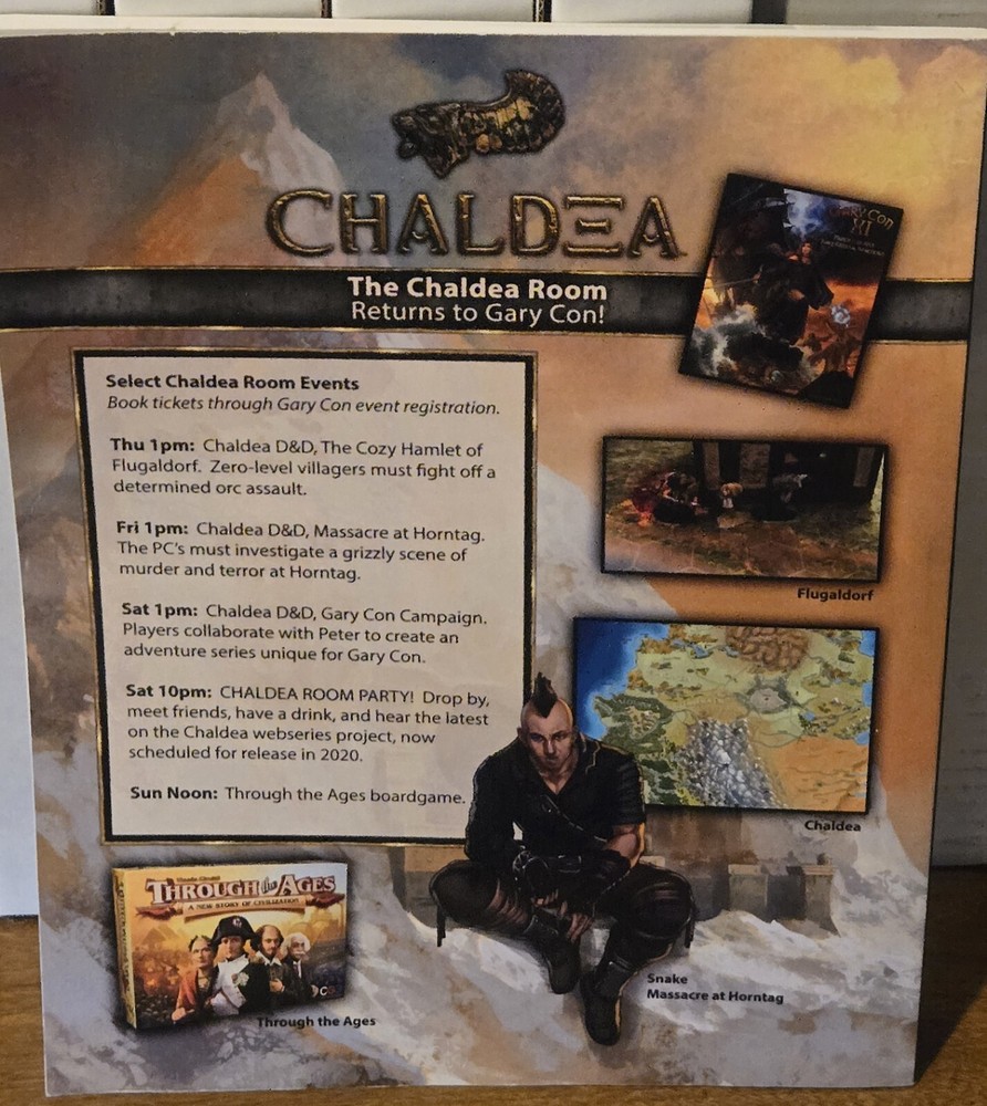 Gary Con XI Event Guide