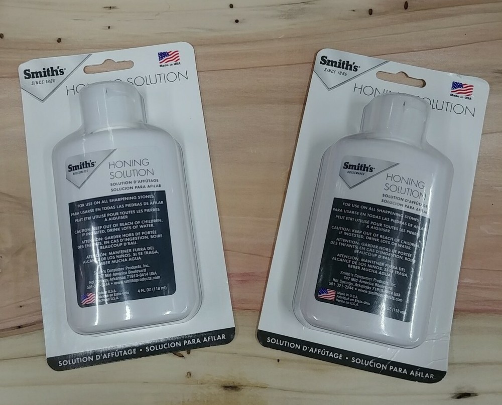 2 Bottles Smith's Sharpener Honing Solution 4oz