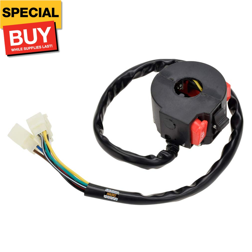 Left Kill Light Starter Switch 8 Wire 3 Function for Taotao 50cc 70cc 90cc 110cc