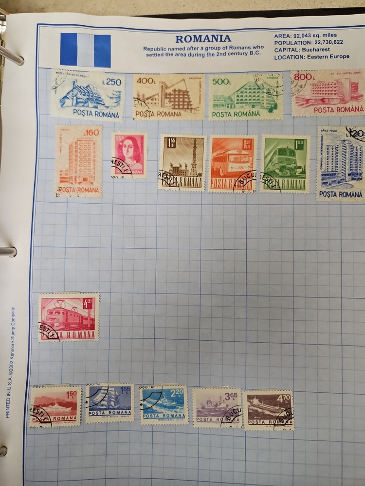 1998 The Kenmore World Album For Stamp Collectors