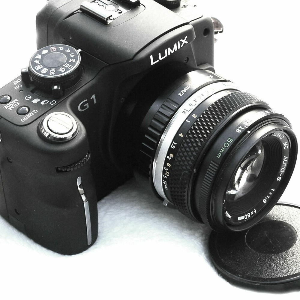 Olympus OM lens to Micro M4/3 Adapter Olympus E-M5 Mark II E-M10 E-PM2 E-PM1