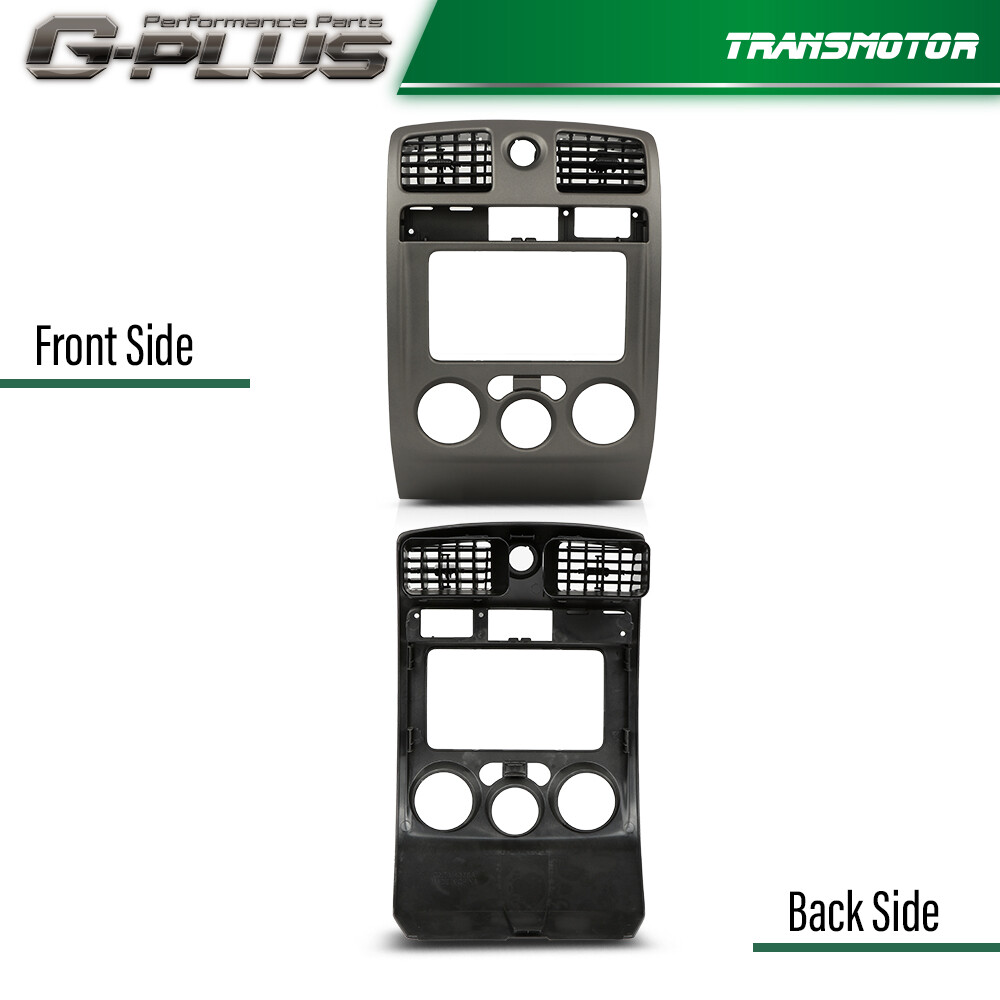 Center Dash Radio Vent Bezel Gray Fit For 2004-2012 Chevy Colorado GMC Canyon