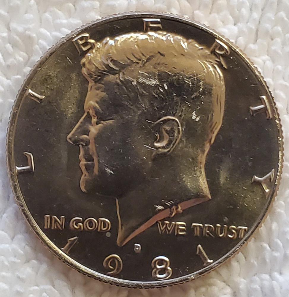 1981-D Kennedy Half dollar Clad - Uncirculated