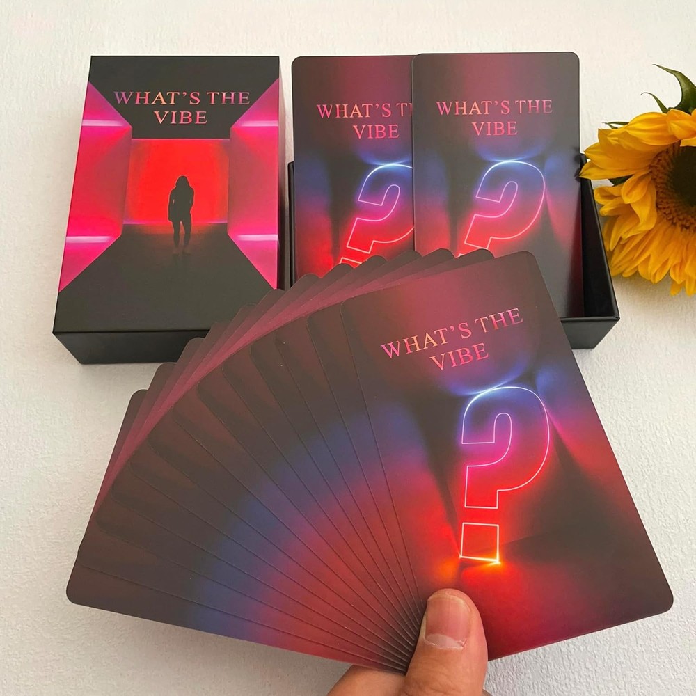 What's The Vibe Oracle Cards Deck, for Beginners, Deck...