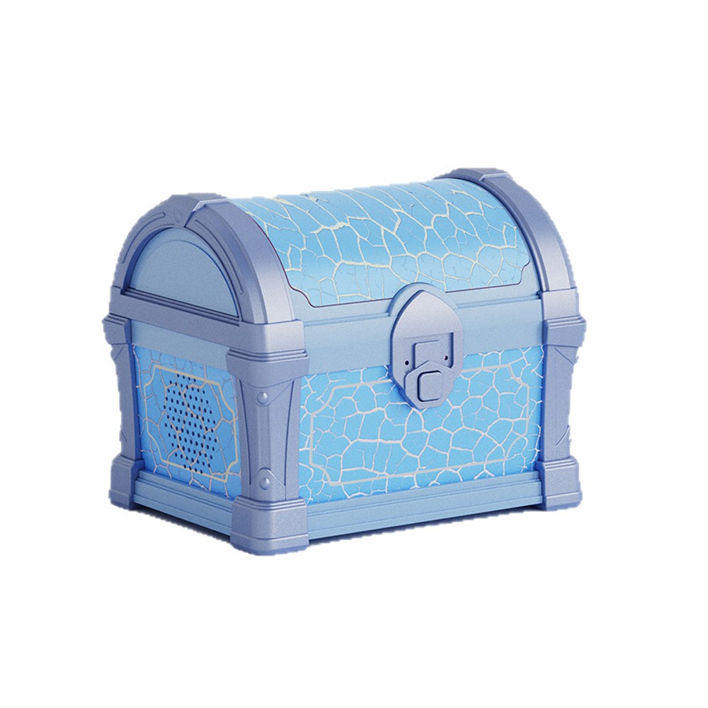 Treasure Chest Projector Night Light Bluetooth Speaker Galaxy Aurora Projection