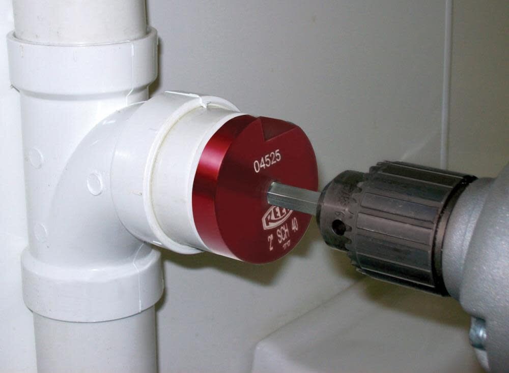 Reed Mfg Clean Ream Extreme Plastic Pipe Fitting Reamer, 2 Inch Ppr200 ()