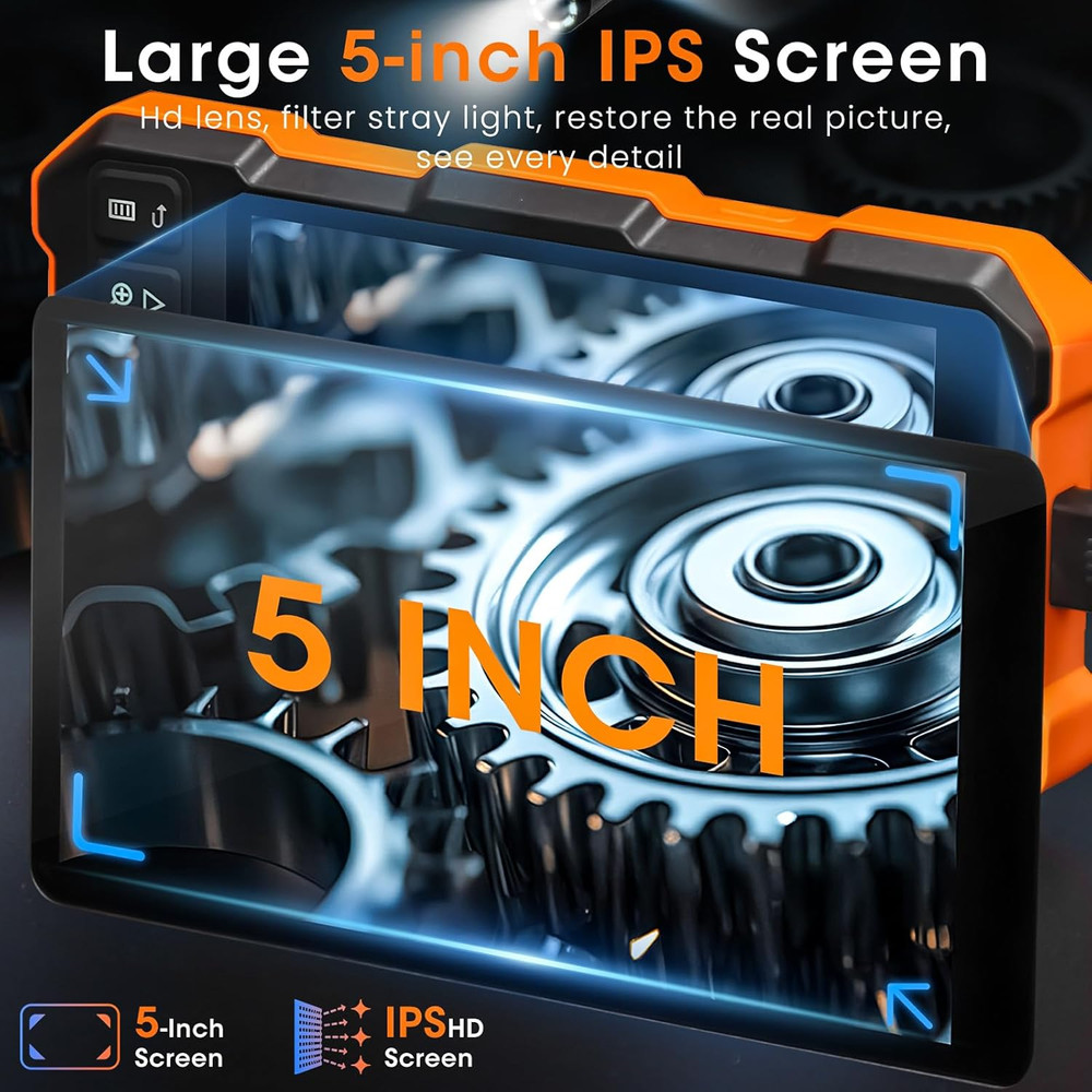 Waterproof Industrial Borescope Inspection Camera