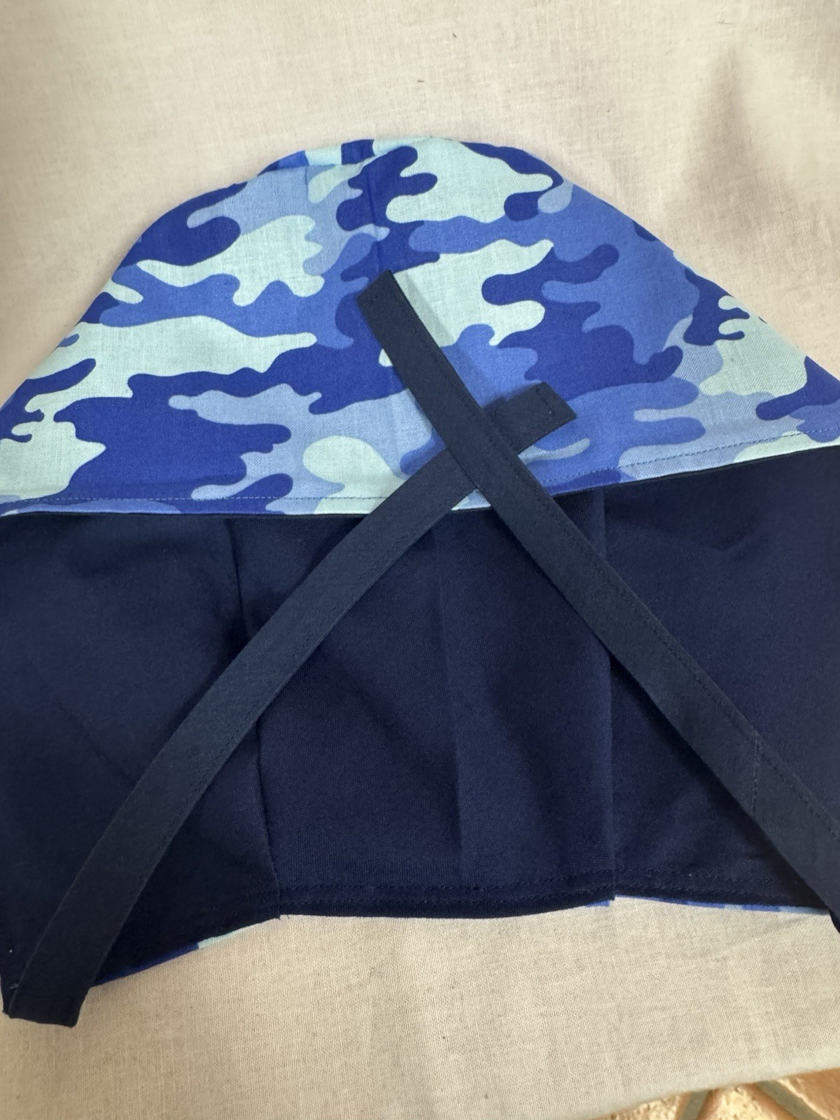 Men/Women Surgical Scrub Cap Skull/Chemo Hat Lined Camo Camouflage Cotton