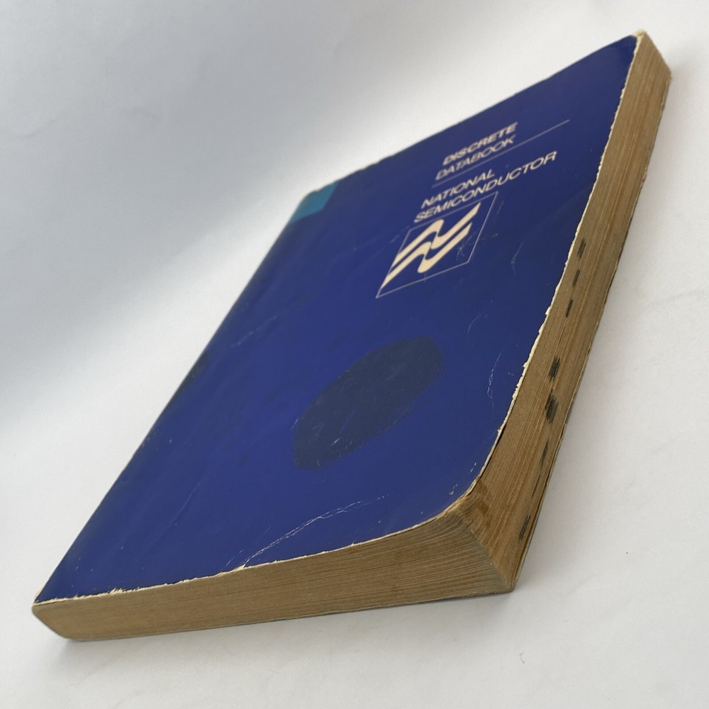 1978 Discrete Databook National Semiconductor Electronics Manual Catalog PB