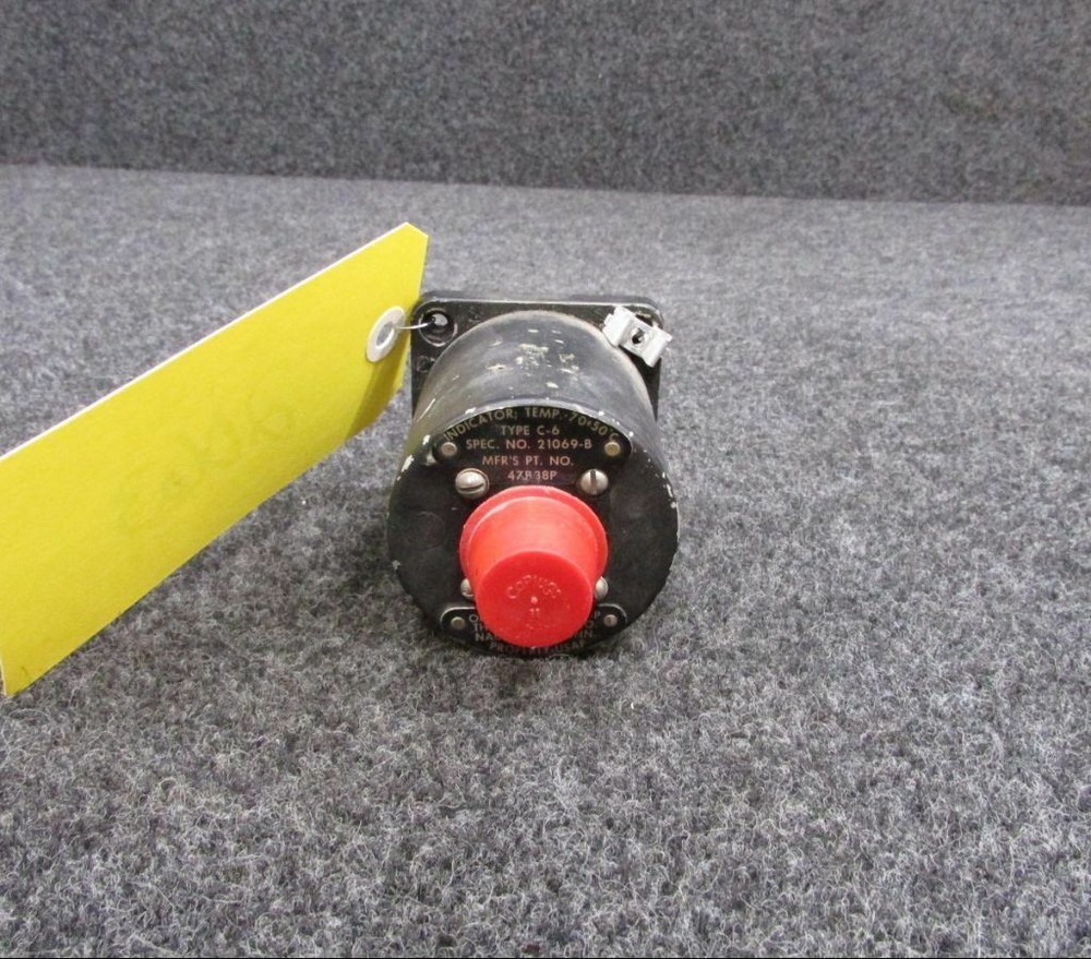 47B38P Lewis Engine Temperature Free Air Indicator