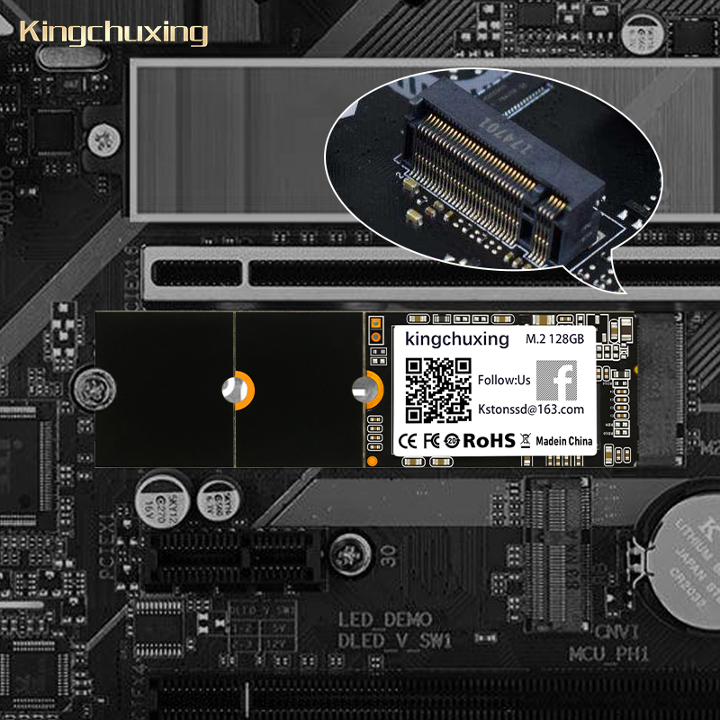 Kingchuxing M.2 NGFF SSD 256GB Solid State Drive Laptop Desktop Hard Disk Drive