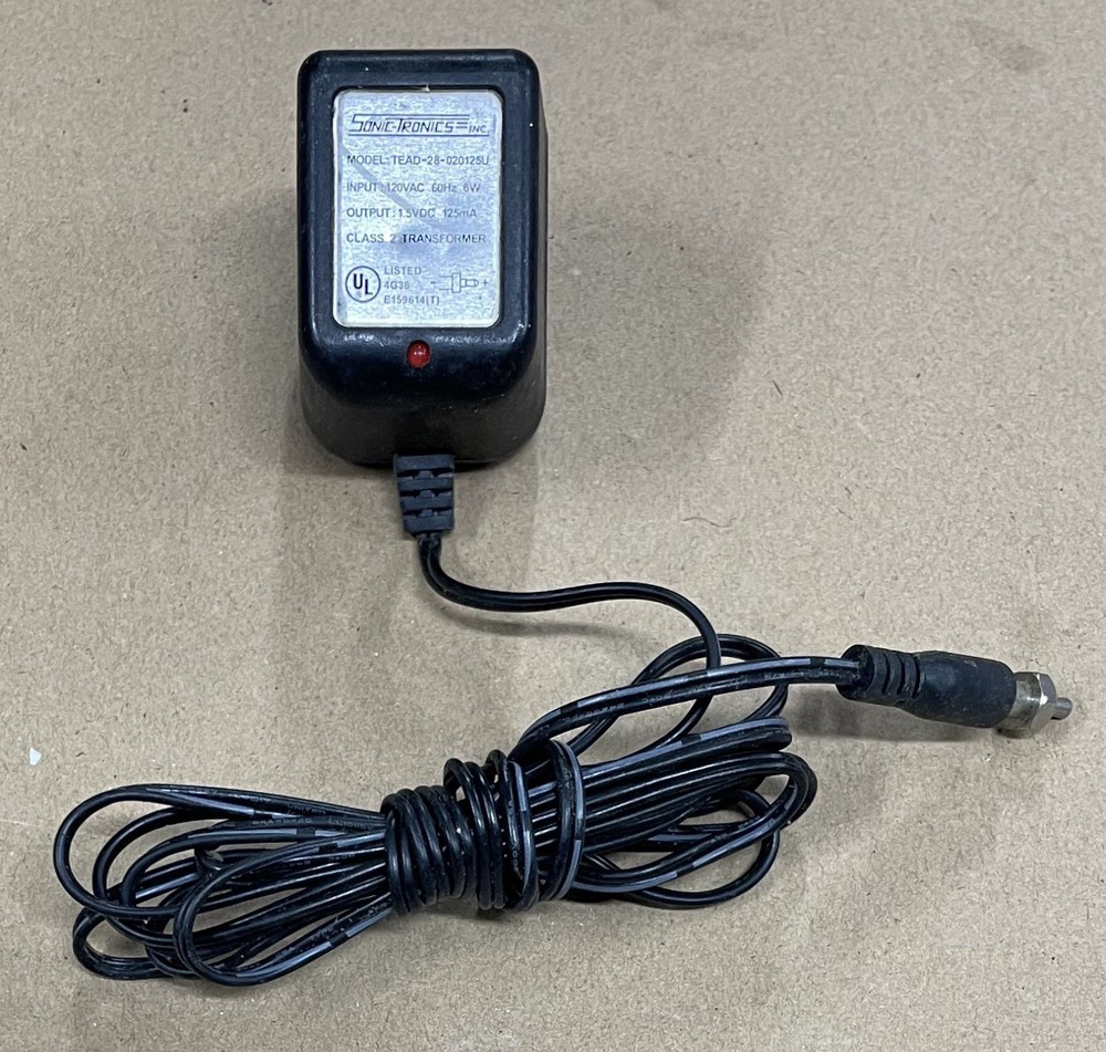 Sonic Tronics NiCd Glow Driver Wall Charger