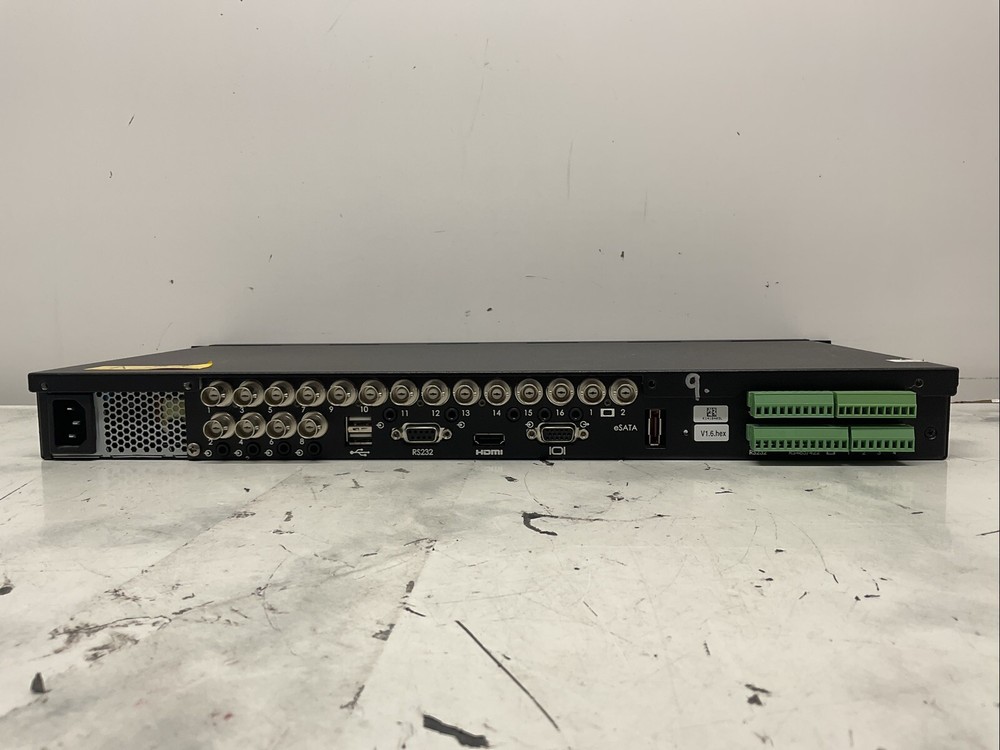 Synetics E1600 Encoder Digital Video Audio 16 Channel. H264 Encoder. G-79