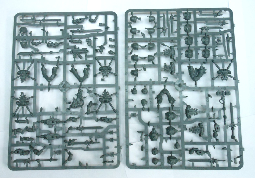Warhammer 40K Grey Knights Strike Squad  Bits  incomplete sprues