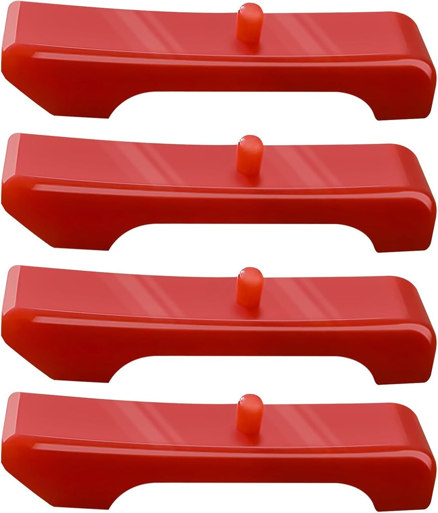 Chevy C10 Radiator Isolator Pads Red 4 Sets