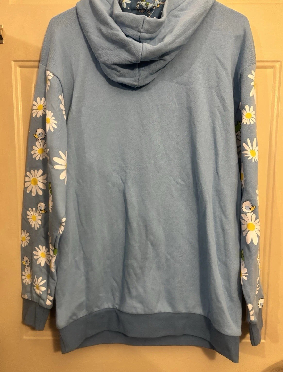 Disney’s Loungefly Leo And Stitch Hoodie Pull Over Small Unisex