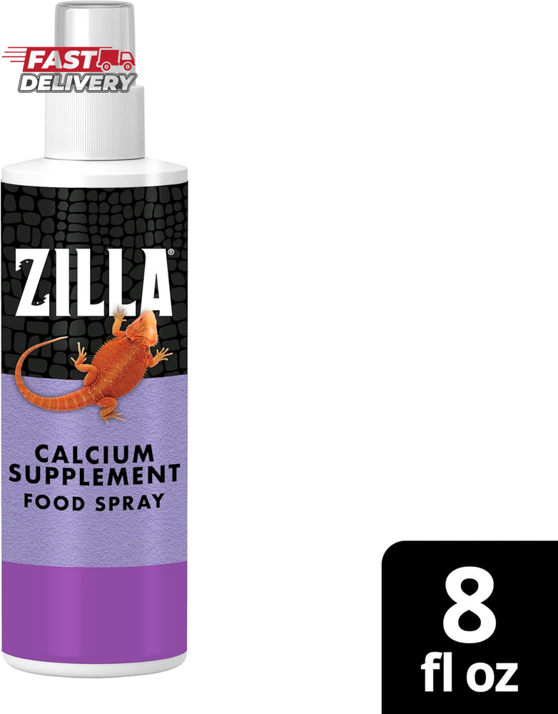 Zilla Calcium Supplement Spray 8 Oz.