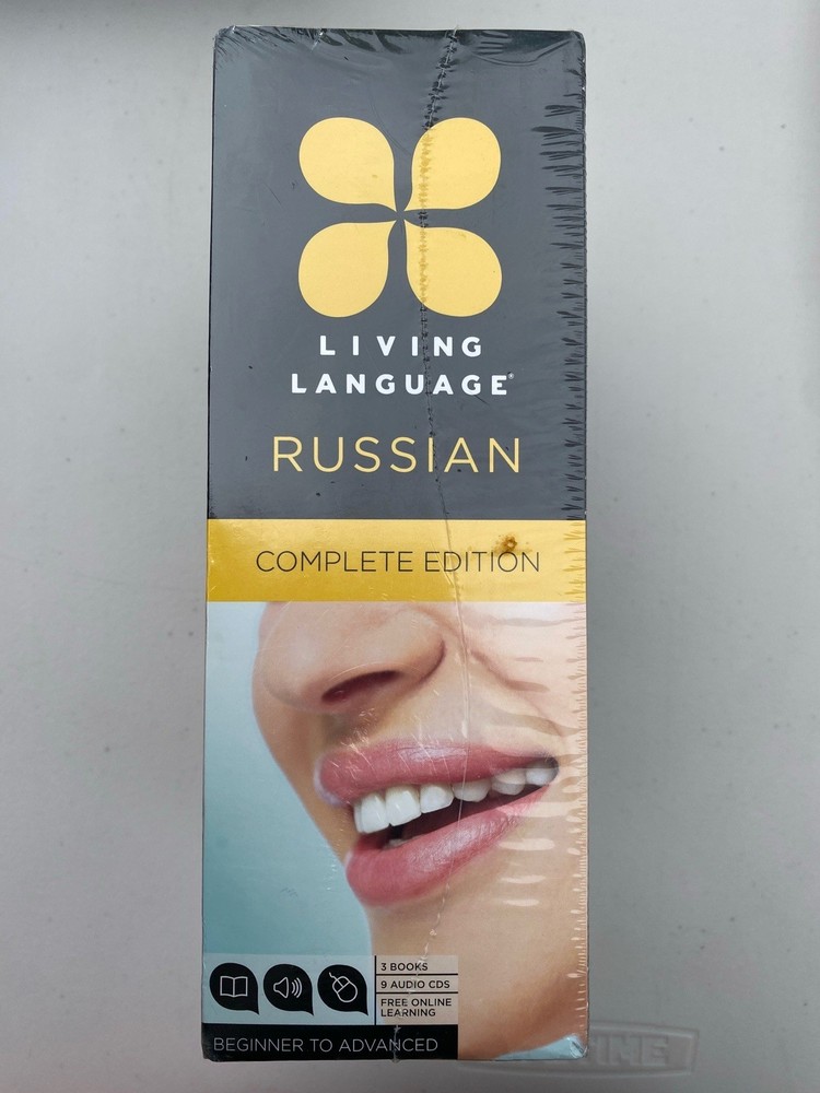 Living Language Russian Complete Edition Beginner to Advanced Sealed