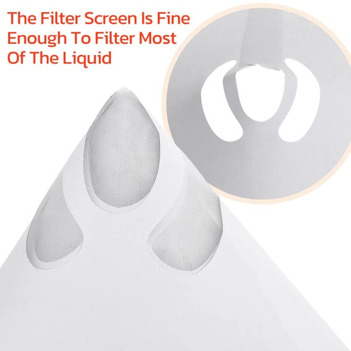 Pack Paint Filter with Filter Tips Cone Paint Strainers with 1 100 Micron 200
