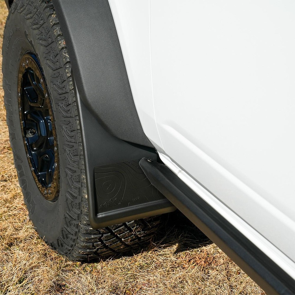 IAG Trail Shield Adjustable Mud Flaps for Ford Bronco 2021+ (Front & Rear Set)