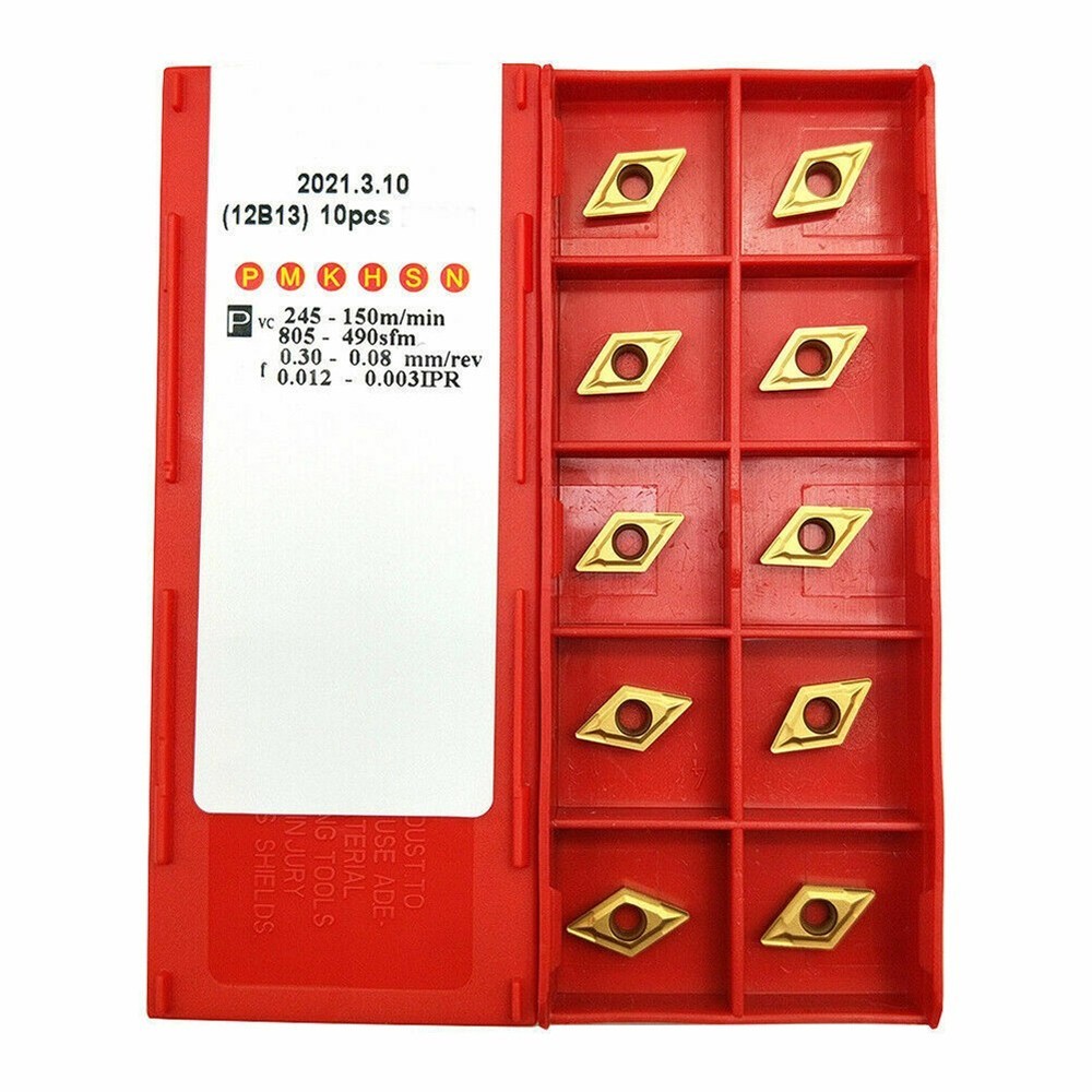 Long Lasting Performance with DCMT21 51 Indexable Inserts for SDJCRL Holder