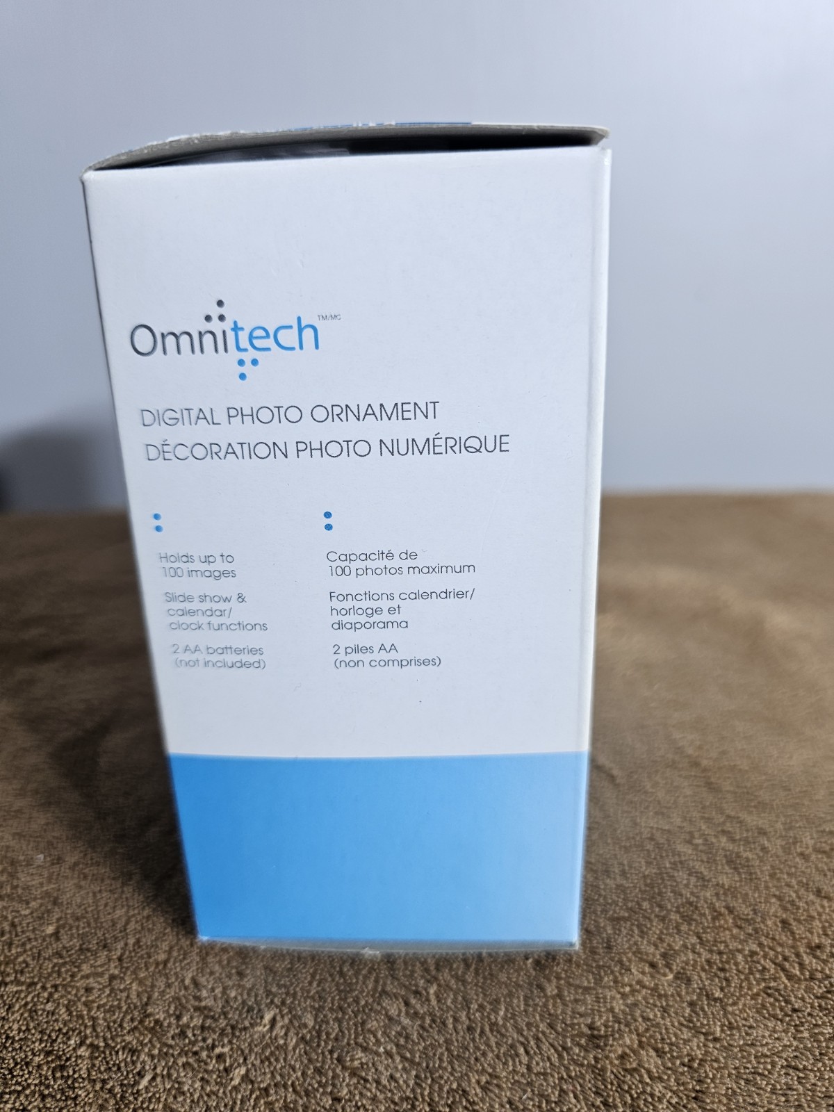 Omni Tech Digital Photo Ornament New